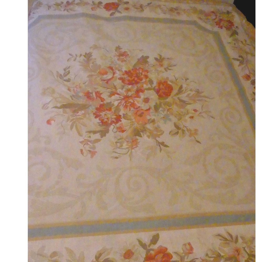 Ralph Lauren Home Aubusson Floral King Duvet Cover Fresnel Made in Italy - Picture 4 of 12
